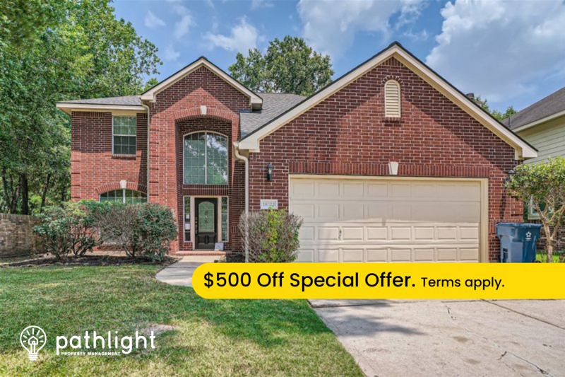 Home for rent 18322 Wild Lilac Trail, Humble, TX, 77346 Pathlight