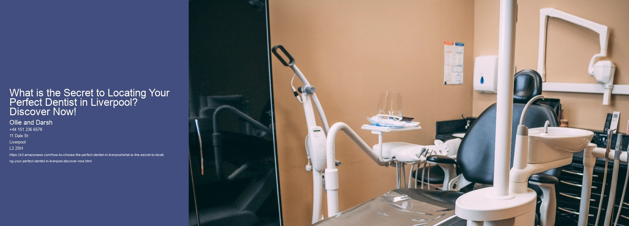What is the Secret to Locating Your Perfect Dentist in Liverpool? Discover Now!
