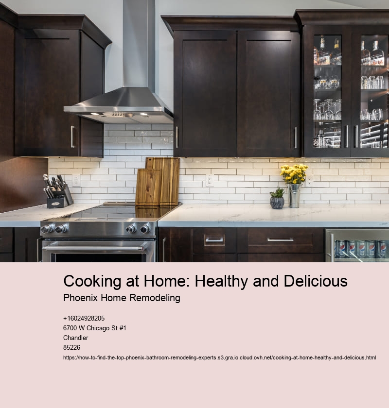 Cooking at Home: Healthy and Delicious