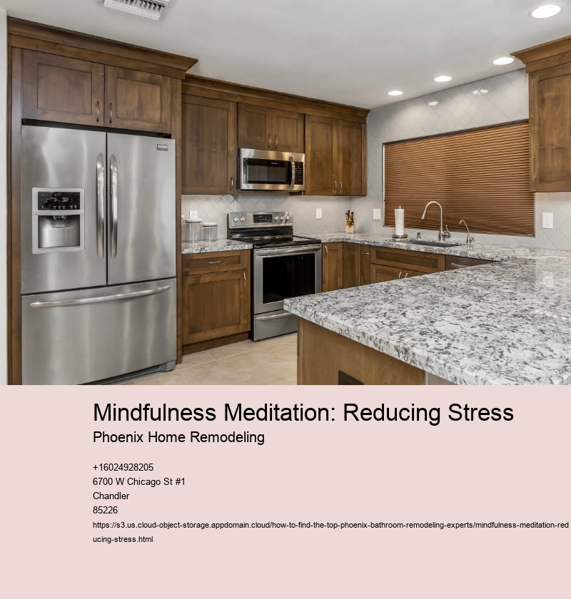 Mindfulness Meditation: Reducing Stress