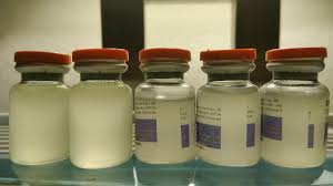 testosterone vial crystals
