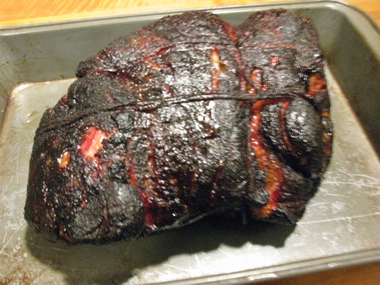 IMG_3984 Finished pork butt resting