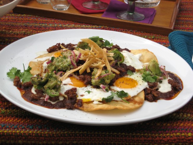 Ranch style eggs with chorizo