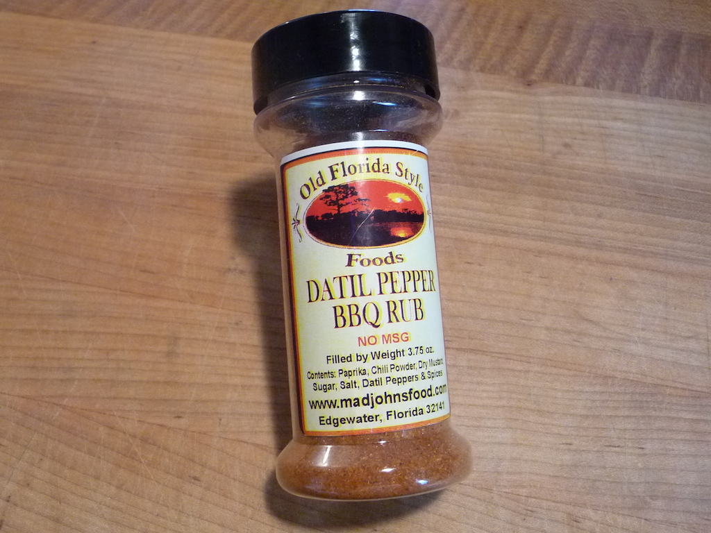 Old Florida Style Datil Pepper BBQ Rub
