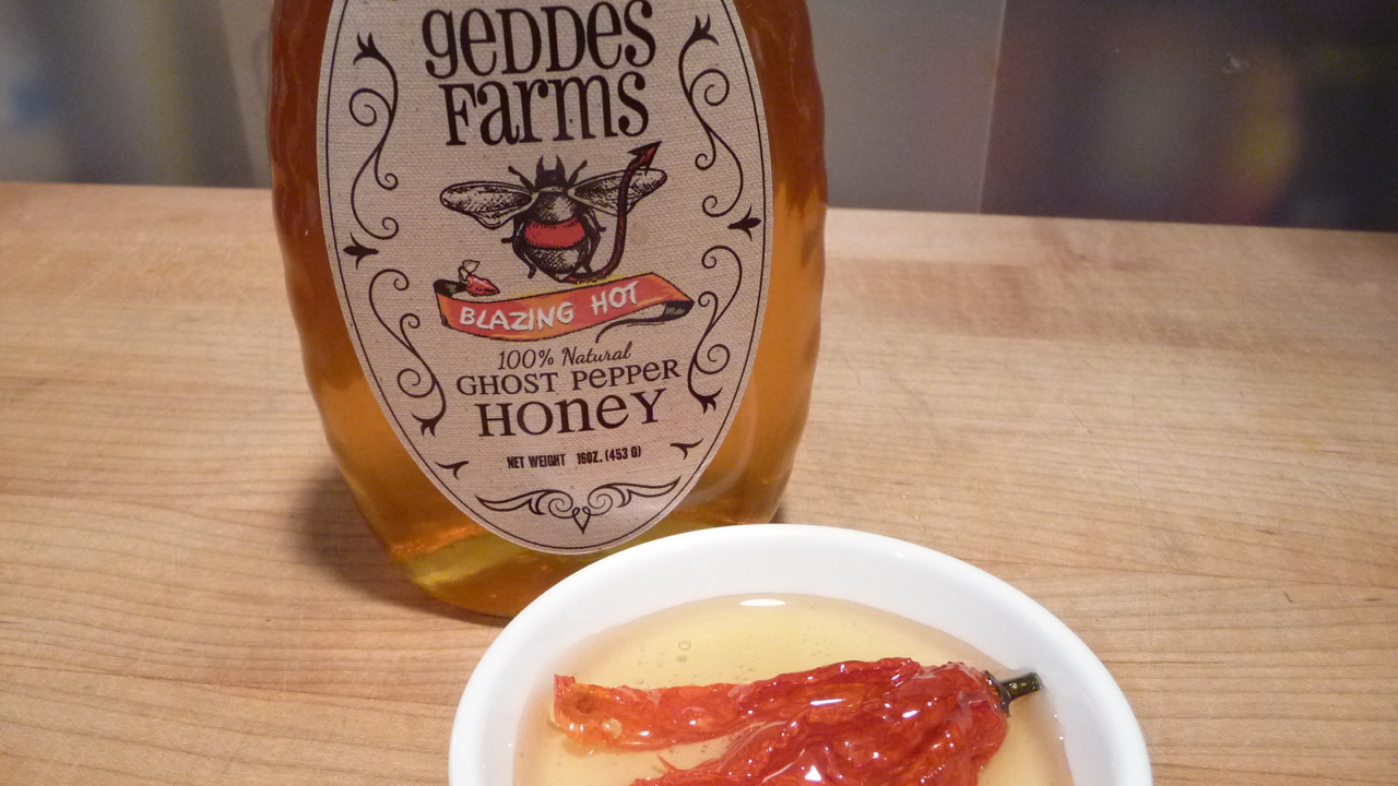 Geddes Farms Ghost Pepper Honey HotSauceDaily
