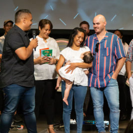 Baby Dedications Announcement Card Examples