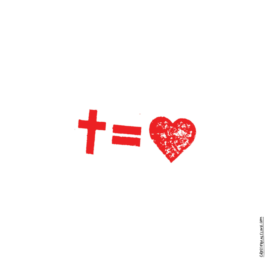 'CrossEqualsLove' Love Notes | Letterbox Drop