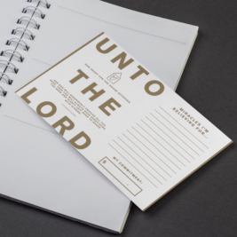 Heart For The House Commitment Card