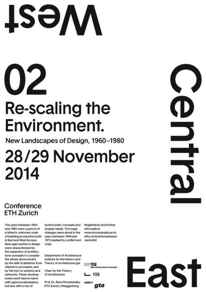 Hashim Sarkis to deliver keynote lecture at "East West Conference," ETH, Zurich, November 28, 2014