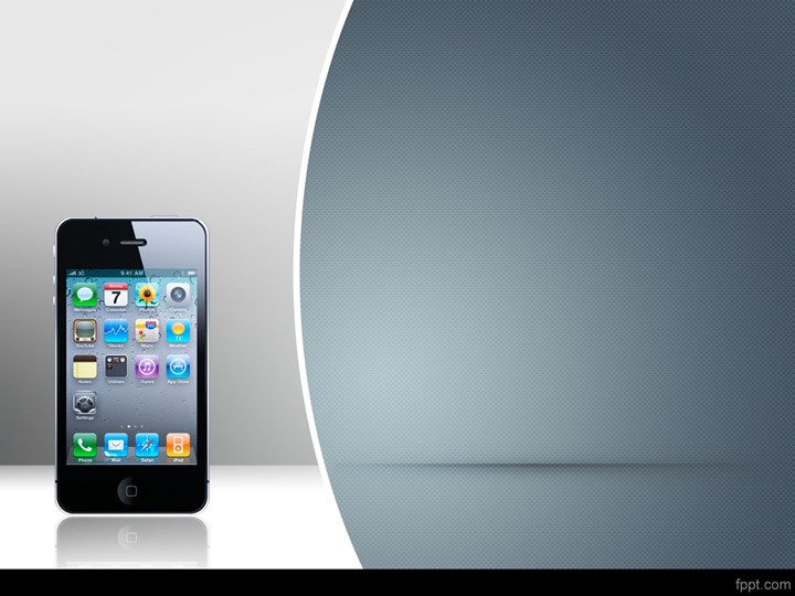 end of slideshow powerpoint smartphones mobile presentation ppt