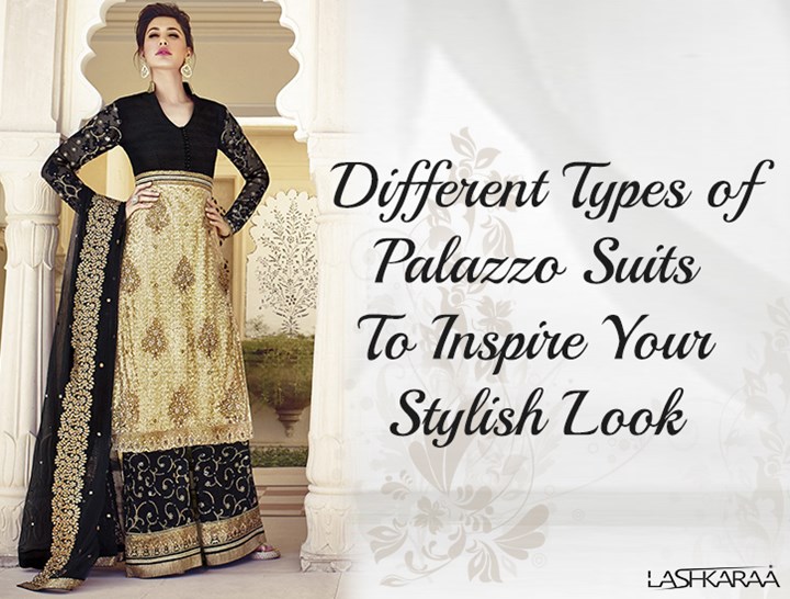 different types of palazzo suits