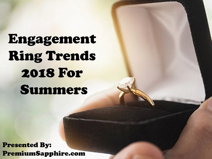 engagement ring presentation