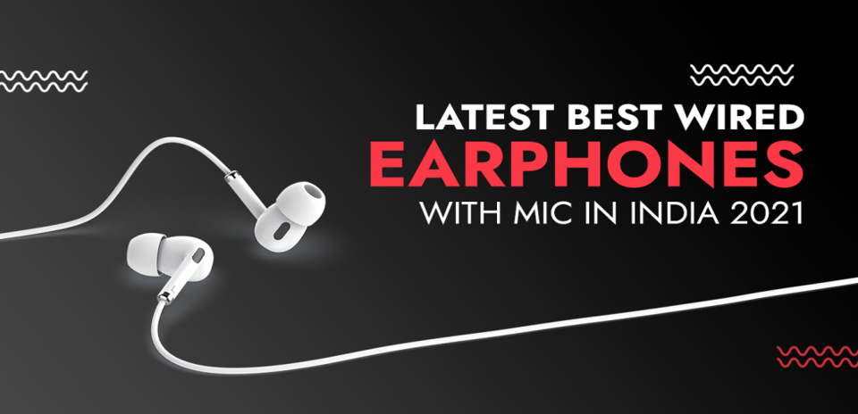 Wired Earphones With Mic PowerPoint 