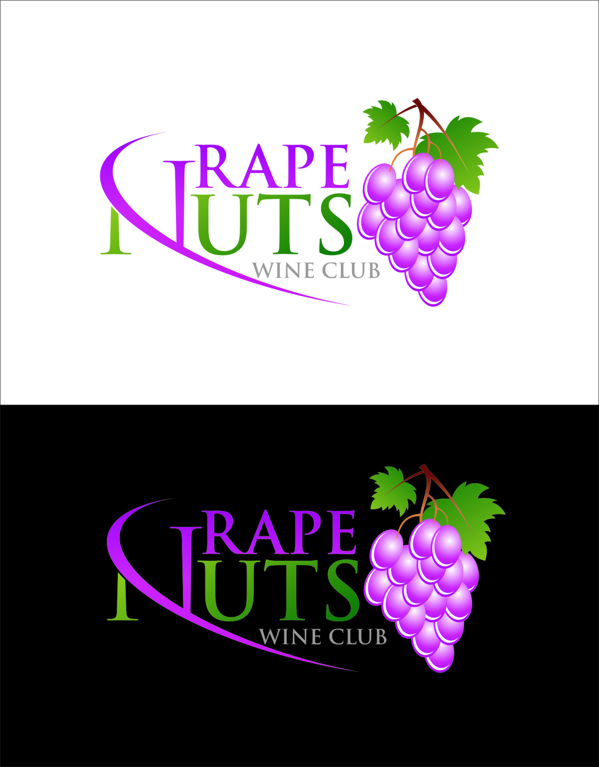 Logo Design by Zeus Art to Moro - Entry No. 35 in the Logo Design Contest Artistic Logo Design for Grape Nuts Wine Club.