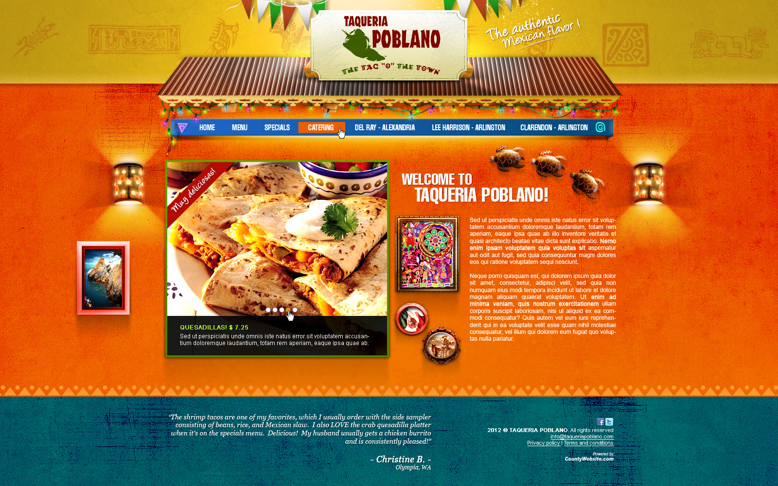 Web Page Design Contests » New Web Page Design for Southwestern