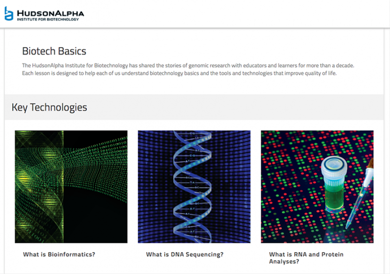 hudsonalpha institute for biotechnology
