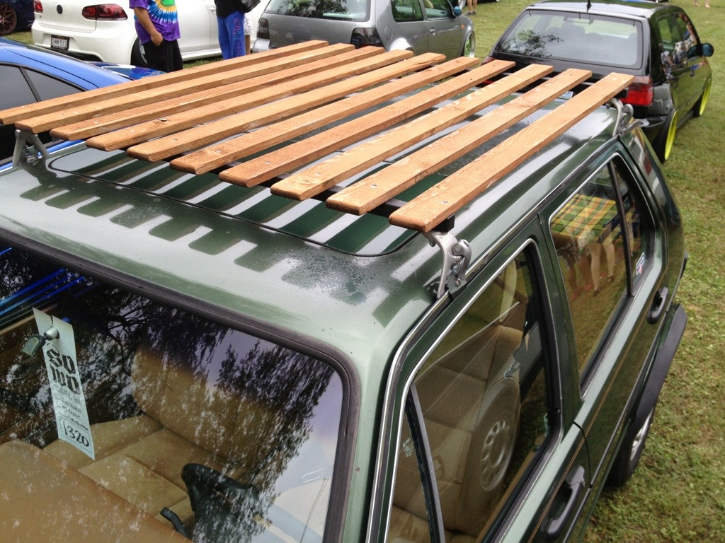 Custom Roof Rack at Southern Worthersee Humble Mechanic