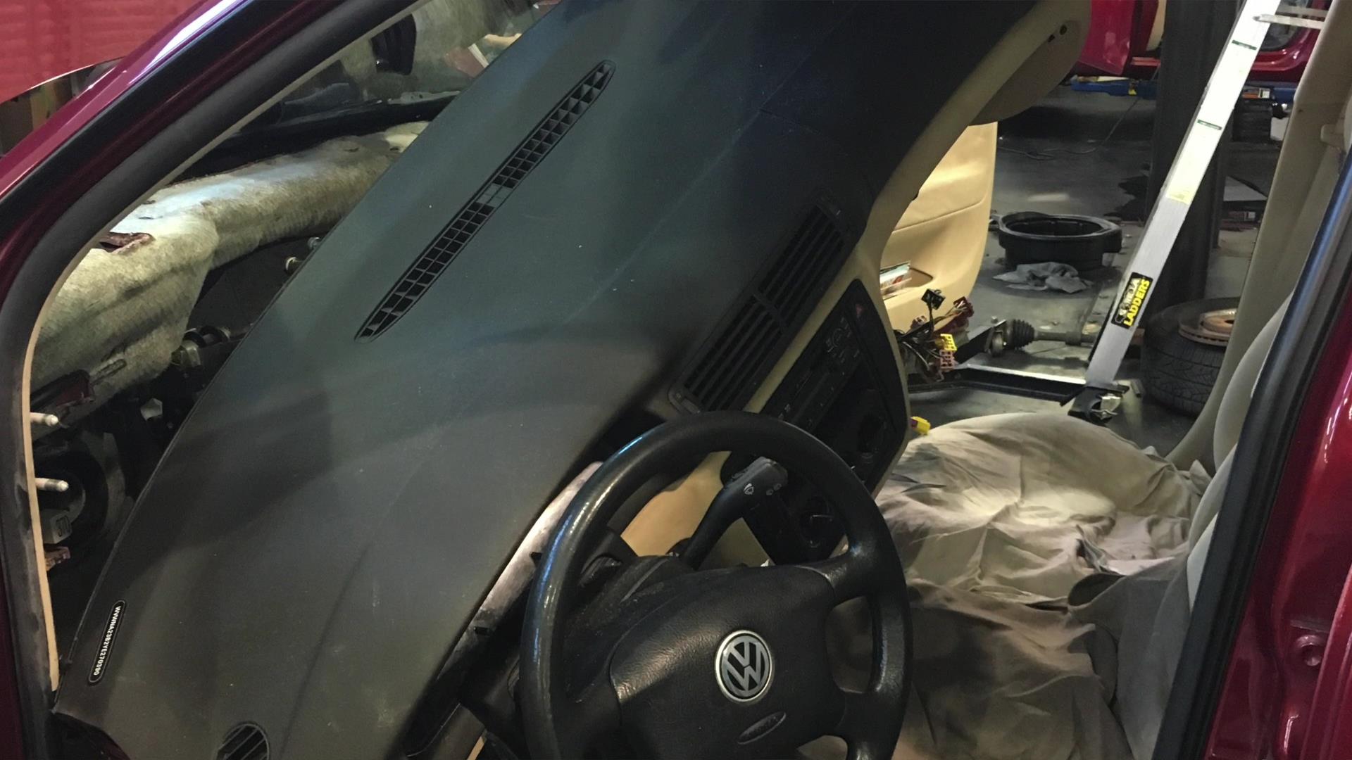 VW heater core clogged Humble Mechanic