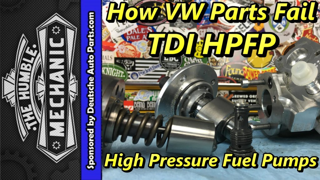 How VW Parts Fail TDI High Pressure Fuel Pumps Humble Mechanic