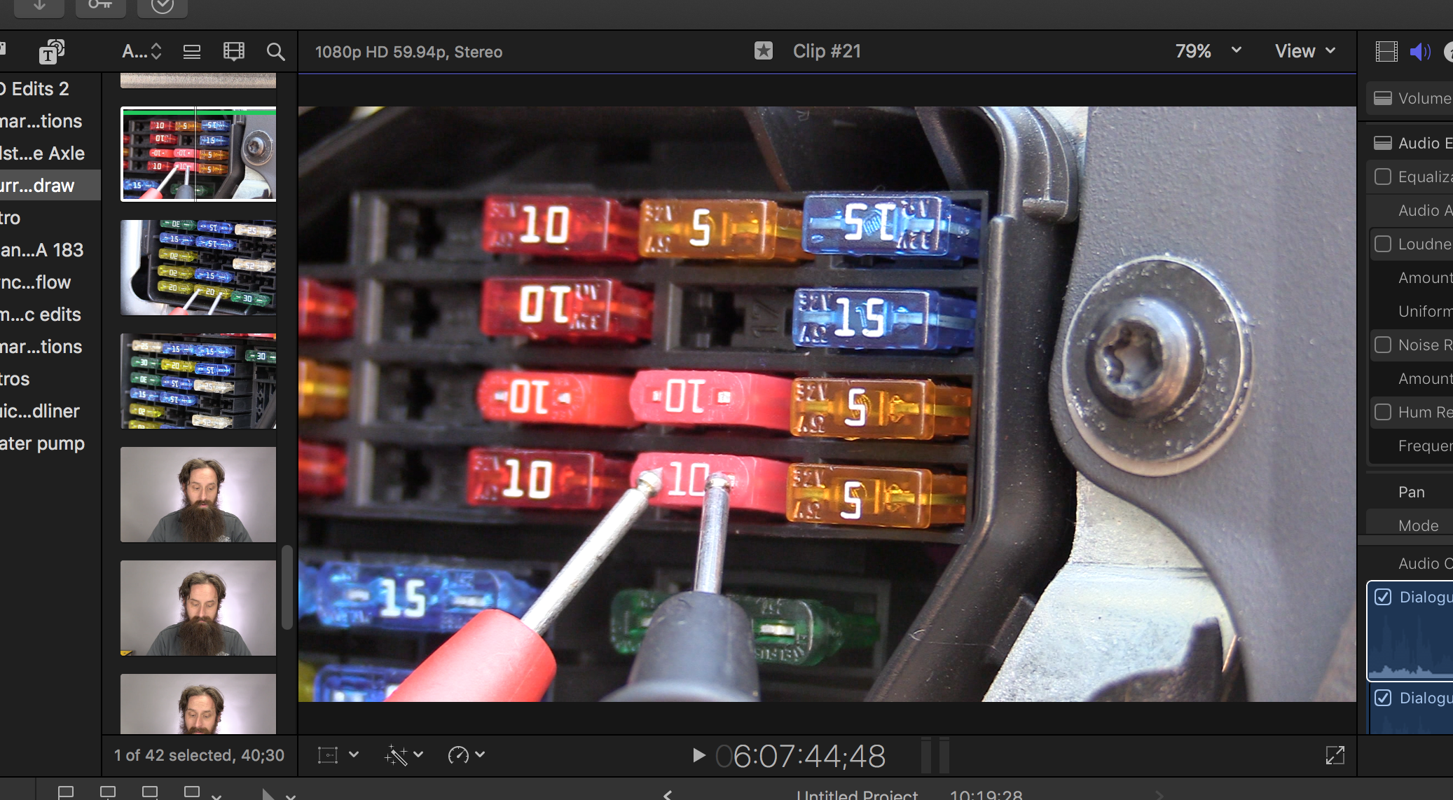 How to find a current draw Humble Mechanic