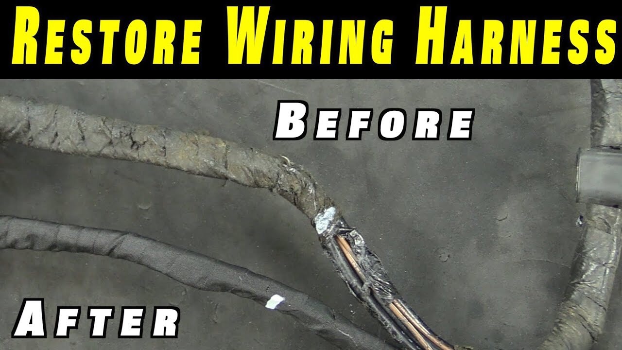 How To Restore Any Wiring Harness Humble Mechanic