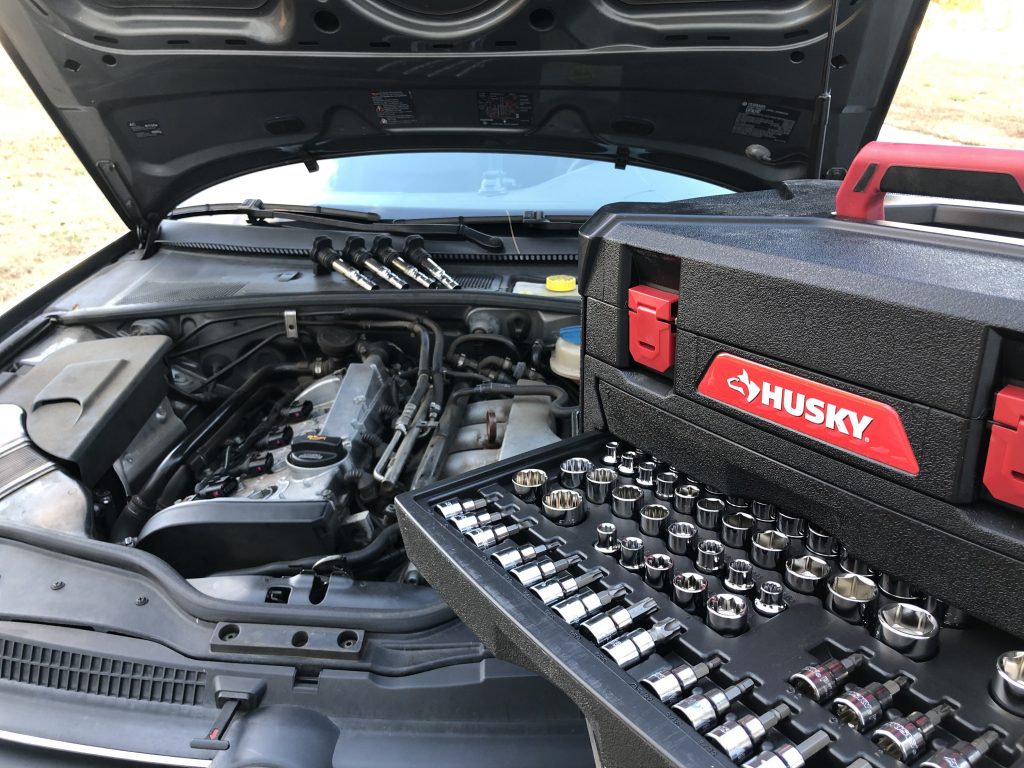 Husky Mechanics Tool Set (268-Piece) with Tool Box