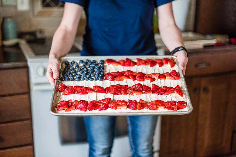 Hungry for Truth 4th of July Fruit Pizza Farmer Recipe
