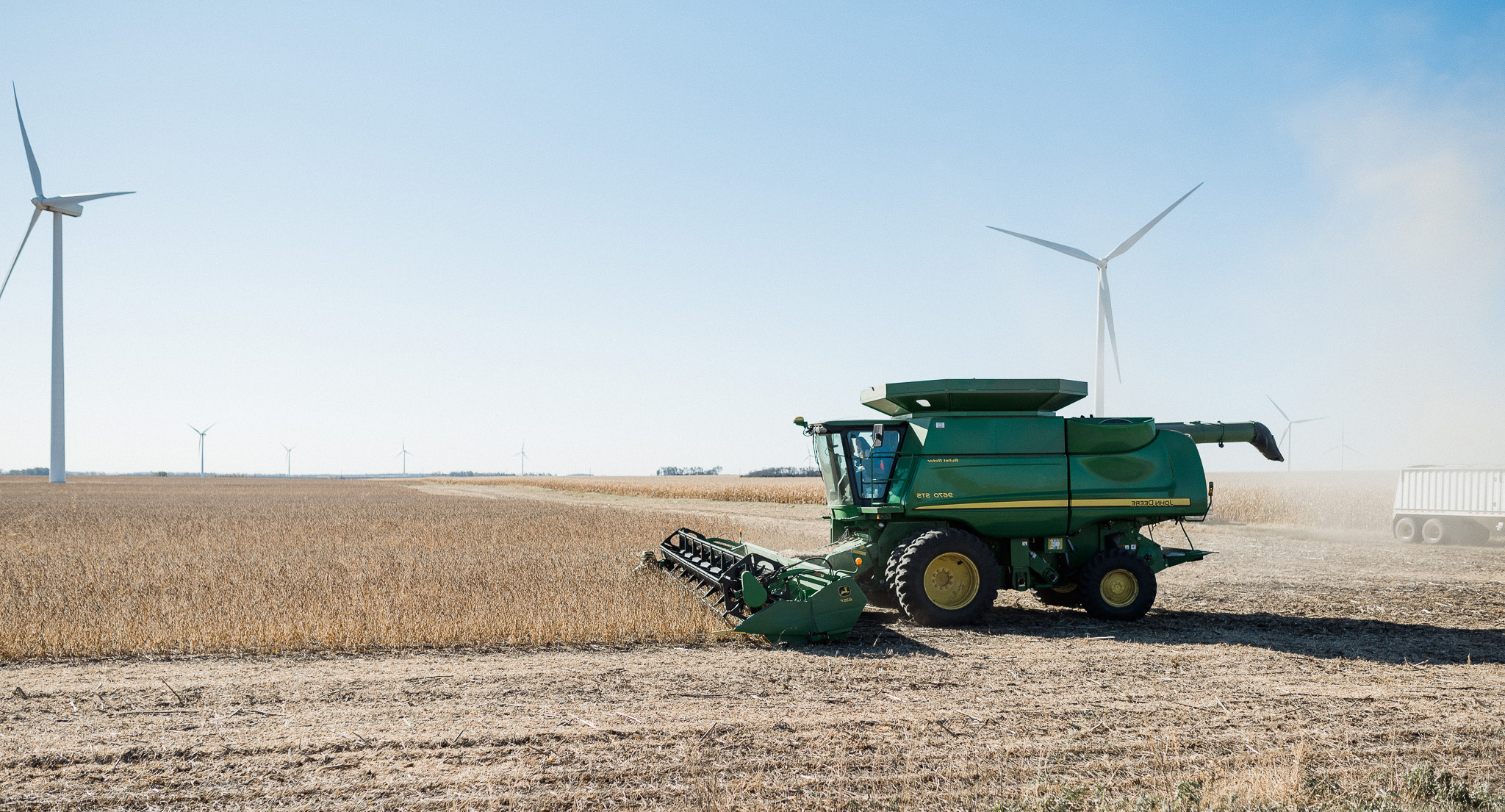 Hungry for Truth Soybean Harvest with Dave and Miriam Iverson South Dakota family farmers