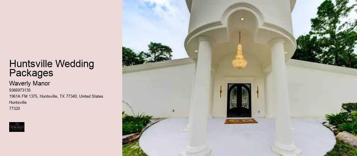Huntsville Wedding Packages