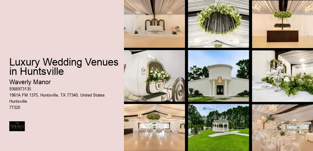 Luxury Wedding Venues in Huntsville
