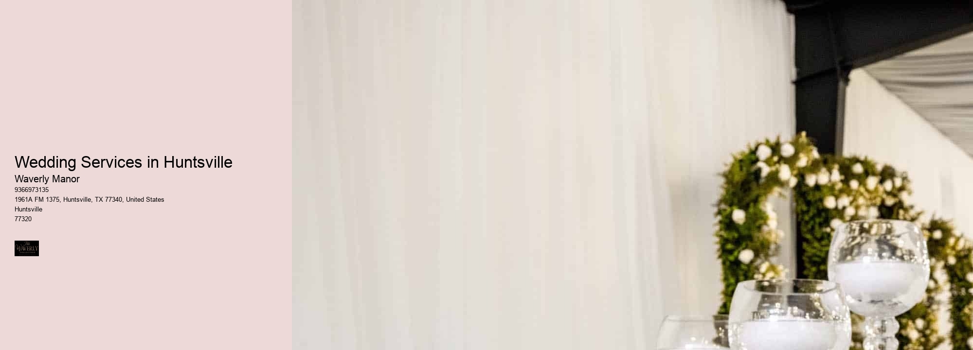 Wedding Services in Huntsville