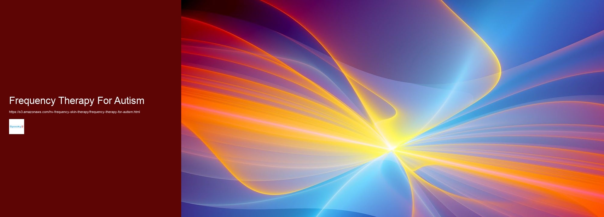 Frequency Therapy For Autism