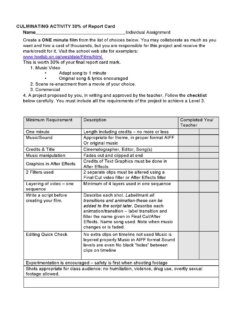 culminating-activity-connolly-grade-10-media-arts