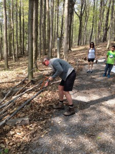 Mr. Melmer protecting the salamander habit reducing the need for salamander rescue