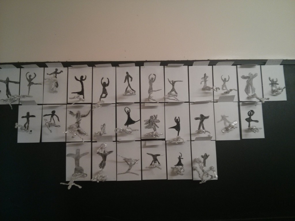 Tin Foil Figures Mrs. Dunford's Fabulous 4s