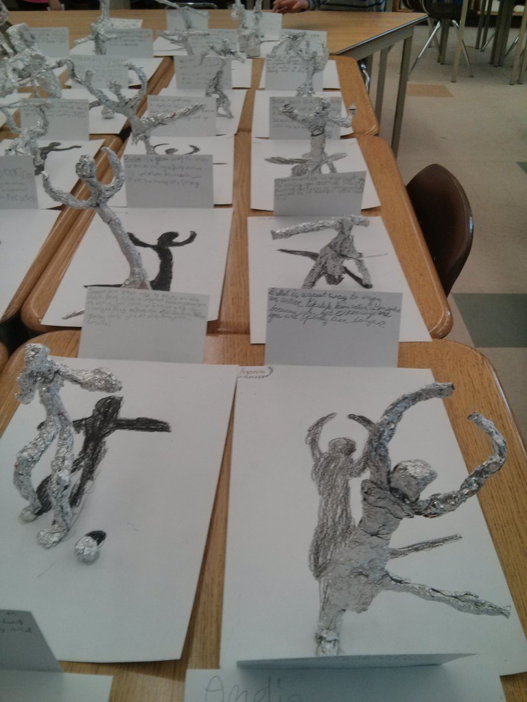 Tin Foil Figures Mrs. Dunford's Fabulous 4s