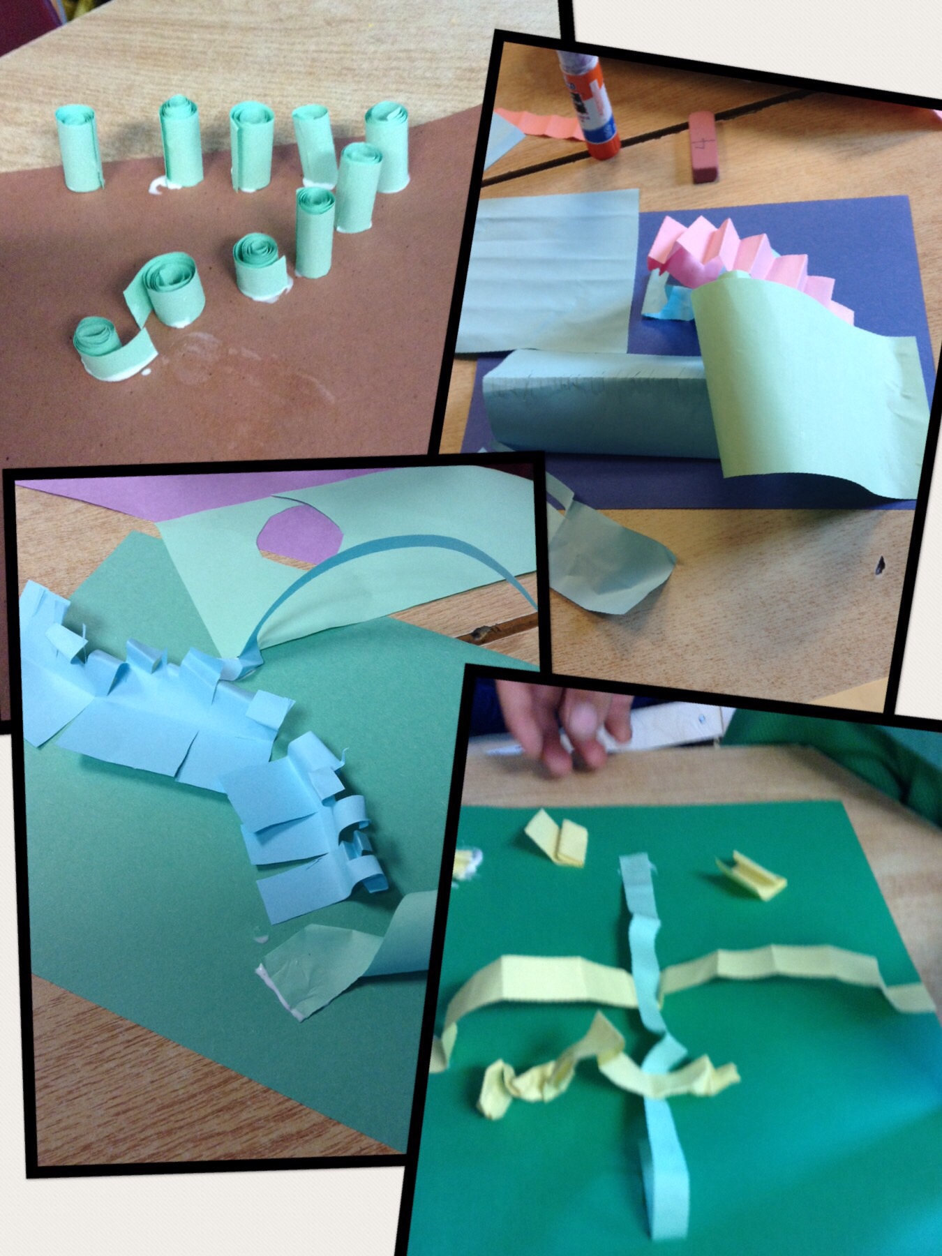 mrs tiltons grade 2 classroom exploring 3d paper paper sculpture techniques