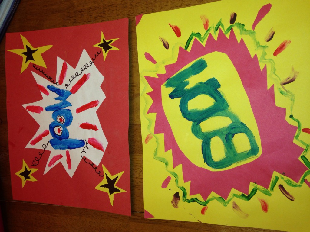 Onomatopoeia Art mrs.bell