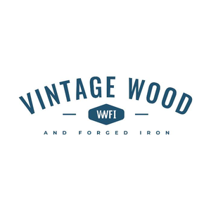Vintage Wood & Forged Iron