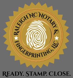 Raleigh NC Notary and Fingerprinting