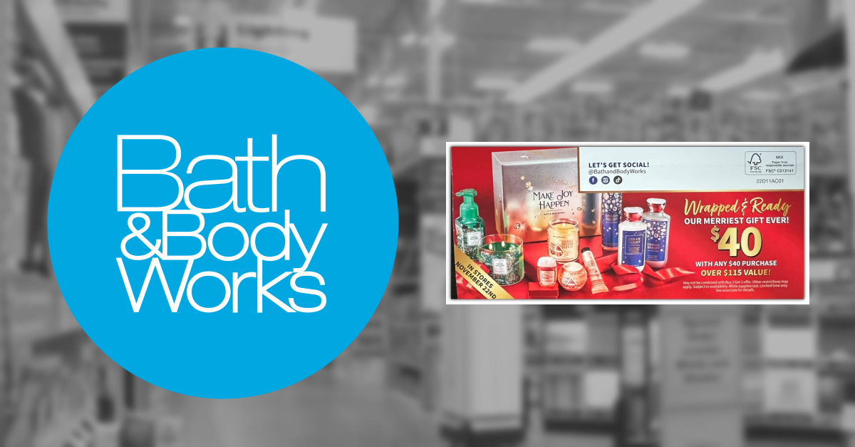 Bath & Body Works Black Friday Ad Scan for 2022 Black Friday GottaDEAL