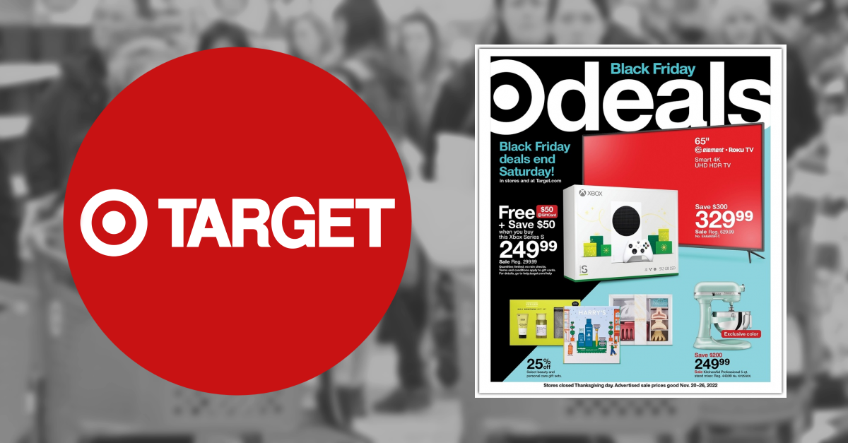 Target Black Friday Ad Scan for 2021 Black Friday GottaDEAL