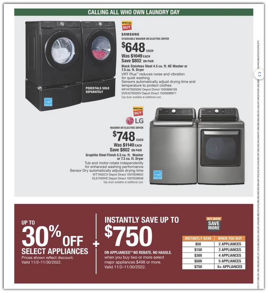 Home Depot Black Friday Ad Scan for 2022 Black Friday GottaDEAL