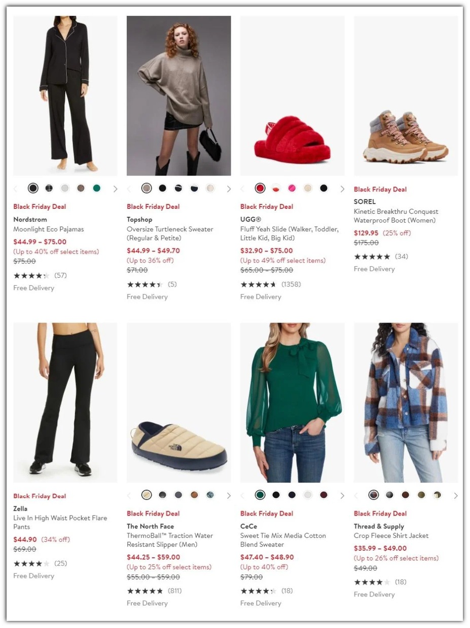 Nordstrom Black Friday Ad Scan for 2022 Black Friday GottaDEAL
