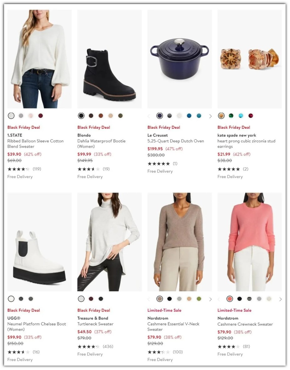 Nordstrom Black Friday Ad Scan for 2022 Black Friday GottaDEAL