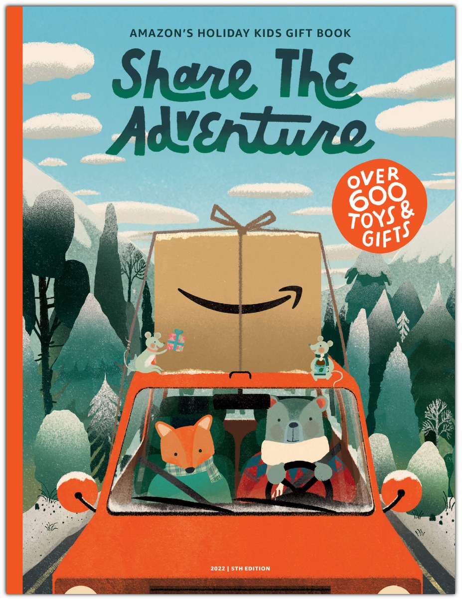 Amazon Holiday Kid's Gift Book (Dates Valid Holiday 2022) Black