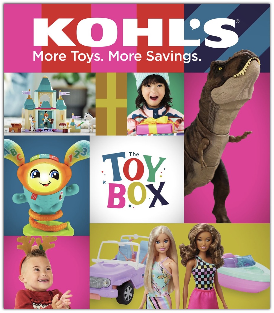 Kohl's Toy Box Toy Catalog (Dates Valid Holiday 2022) Black Friday