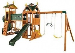 kidkraft mockingbird view swing set