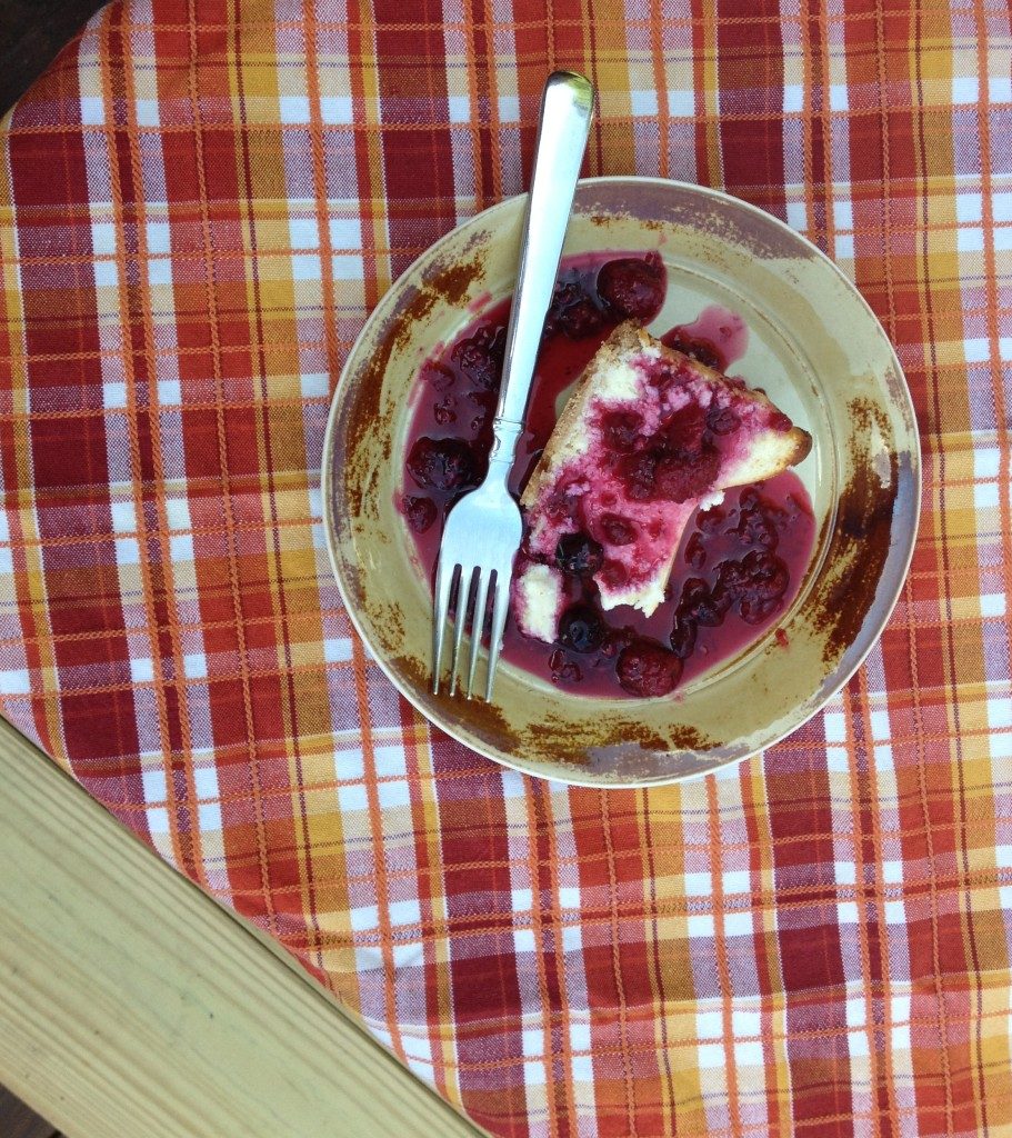 Raspberry sauce made with fresh raspberries goes great over cheesecake, pound cake, or almost any dessert that needs a finish!