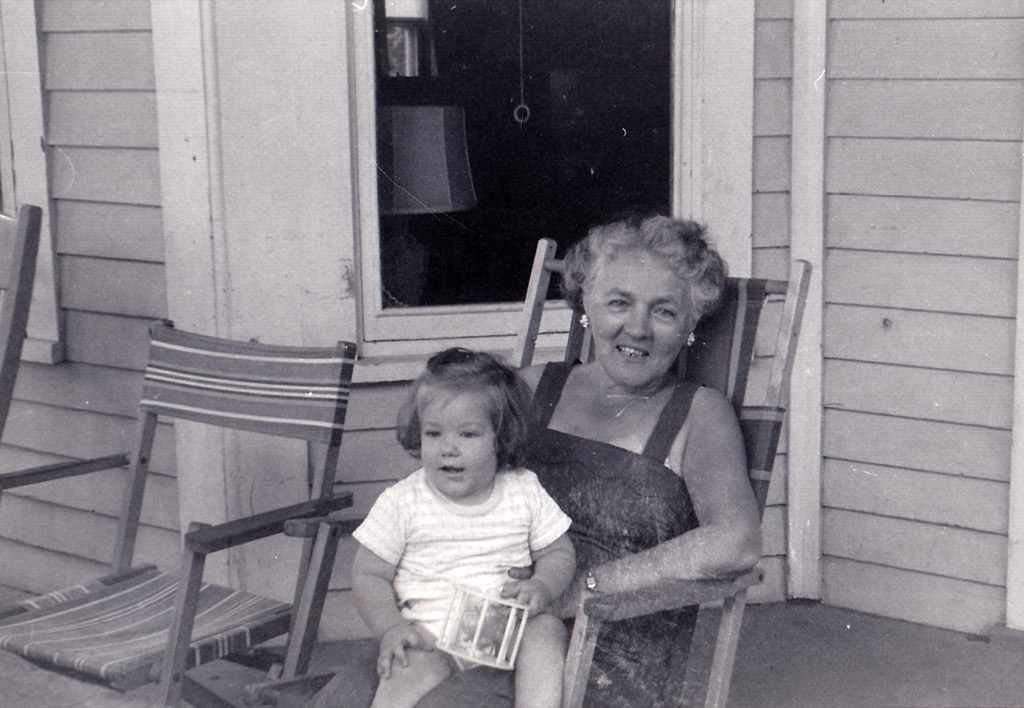 Tessie and grandbaby Rita